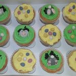 easter bunnies cupcakes