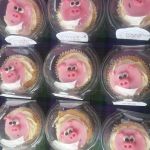 pig individual cupcakes