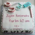 french birthday cake