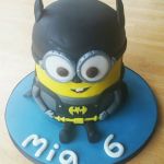 minion batman birthday cake