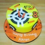 Nerf theme birthday cake