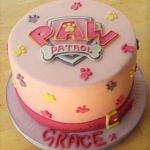 Pink Paw Patrol birthday cake 2