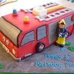 Fireman Sam cake